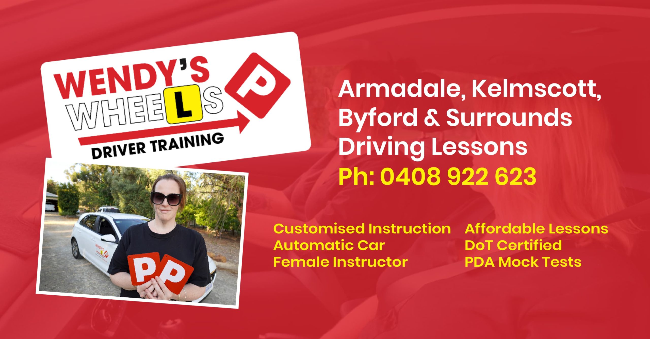 Kelmscott, Armadale & Byford Affordable Driving Lessons